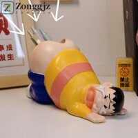 Zonggjz Hộp Đựng Bút Chì, Fat Tiger Mông Doremon Để Bàn Bút, Hình Búp Bê Bút Đứng Đồ Chơi Mô Hình Hoạt Hình Văn Phòng Phẩm Tổ Chức Văn Phòng Phẩm Tại Nhà