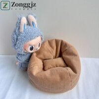 Zonggjz Labububupu Phụ Kiện Sofa, Túi Đậu Hoạt Hình Đồ Chơi Búp Bê Labupu, Trang Trí Sofa Lười Ngộ nghĩnh Mini Bjd Búp Bê Mini Sofa Để Bàn
