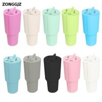 Zonggjz Tấm lót cốc cách nhiệt, Hộp đựng nước uống kép hai lớp bên trong, Phụ kiện cốc silicon 40oz đầy màu sắc cho cốc 40oz