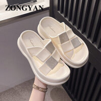 ZONGYAN dép sandal nữ dép đế cao Thoải Mái Xinh Xắn  Chất liệu tốt Đa dụng Lịch lãm Đệm êm FDL2451MF8 30Z240722