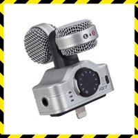 ZOOM MS stereo microphone for iPhone/iPad with 3-year extended warranty from the manufacturer iQ7