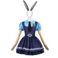 Zootopia Thỏ Judy Quần Áo Cos Trang Phục Judy Thỏ Trưởng Thành Cosplay Judy Thỏ Cảnh Sát Trưởng Nữ HYG
