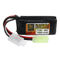 ZOP Power 2S 7.4V 1000mAh 25C LiPo Battery T Plug for RC Car Airplane Helicopter FPV Racing Drone