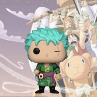 [Zoro] Funko Pop One Piece Action Figure Collection Toys Model Dolls