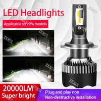 Zr Cho 1 Cặp CSP Chip Xe Ô Tô LED Bóng Đèn Pha H4 H11 H7 H1 9005 9006 HB3 HB4 Đèn LED Sương Mù Xe Hơi 4300K ​​Đèn sương mù 6000K 8000K LED tự động Đèn pha ô tô 12V 110W Universa