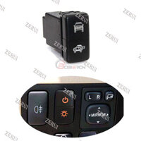 Zr Cho 1 Xe Ô Tô Chìa Khóa Kép Công Tắc Vi Phân Khóa Xe Tăng ABS Đèn Điểm Tời Nút Công Tắc Cho Xe Toyota FJ Cruiser LC100 Prado 120 Cũ Reiz