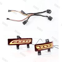 Zr Cho Cắm & Chạy 2 Chiếc Đèn LED Phía Sau Sương Mù Cho Xe Honda C-RV CRV 2020 2021 Xe Ô Tô LED Cản Đèn Phanh Bật Tín Hiệu Phản Quang Chức Năng 3 Trong 1