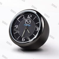 Zr Cho Nội Thất Ô Tô Phần Đồng Hồ mini Đồng Hồ Tự Động Điện Tử Thạch Anh Đồng Hồ Cho Xe Mazda Mazdaspeed CX-30 CX-8 Mazda3 CX-3 CX-9 Mazda6 CX-5 Mazda2