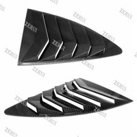 Zr Cho Phía Sau Cửa Sổ Louvers Cánh Gió Bảng ABS Trang Trí Phụ Kiện Cho Scion FRS Cho Subaru BRZ Cho Xe Toyota 86 GT86 2013-2018