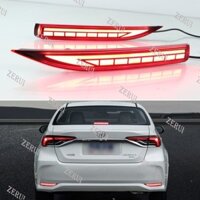 Zr Dành Cho Ô Tô Đèn Ô Tô LED Phía Sau Cản Đèn Cho Xe Toyota Corolla Altis 2019 2020 Chức Năng 3 Trong 1 Đèn Chạy Phía Sau + Tín Hiệu Xoay Năng Động + Đèn Phanh