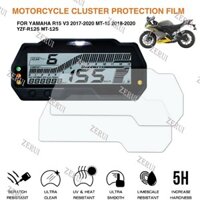 Zr Dành Cho Xe Máy Đo Bảng Bảo Vệ Phim Màn Hình Nhạc Cụ Bảo Vệ Cho Yamaha R15 V3 MT15 MT-15 YZF-R125 MT-125 MT125