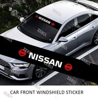 Zr Dành Cho Xe Tạo Kiểu Che Nắng Miếng Dán Tự Động Phía Trước Phía Sau Kính Chắn Gió Biểu Ngữ Đề Can Cho Nissan March Note Livina X-trail Navara Almera