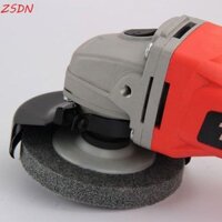 Zsdn 10 chiếc Bánh xe đánh bóng bằng sợi Máy mài góc bền chống mài mòn