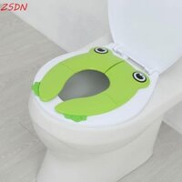 Zsdn Bô Cover Đệm Tập Đi Trẻ Em Bé Du Lịch Di Động Bồn Cầu Miếng Lót