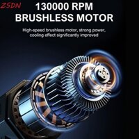 Zsdn Mini Turbo Quạt Phản Lực Động Cơ Không Chổi Than Bàn Phím Máy Tính Không Dây Làm Sạch