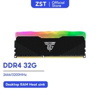 ZST RAM RGB DDR4 32GB 2666,3200 MHz Chơi Game Esports Máy Tính Để Bàn Chỉ Bộ Nhớ PC RGB Chiếu Sáng Bộ Nhớ Chơi Game