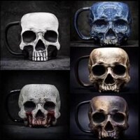 Zthome 17oz Nhựa Đầu Lâu Bia Cốc, Chiến Binh Viking Đầu Lâu Cốc Tankard, Đầu Lâu Thời Trung Cổ Drinkware Cốc Cà Phê / Đồ Uống / Nước ép HOT