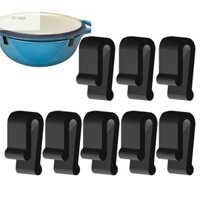 [Zthome] 8 Chiếc Nắp Lò Nướng Silicon Ốp Lưng Kẹp 3D Nắp Nồi Bảo Vệ Kẹp Cho Nồi gang tráng men Dụng Cụ Nấu Ăn Nhà Bếp Boutique