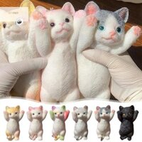 [Zthome] Big Kitty Cat Taba Squishy Silicone Fuzzy Mèo Siêu Lớn Mèo Con Thủ Công Bóp Đồ Chơi Mochi Thư Giãn Tay Giải Phóng Căng Thẳng Quà Tặng Boutique