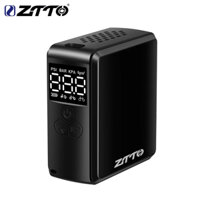 Ztto Mini Máy Bơm Không Khí Điện Di Động 2400mAh 150psi Máy Bơm Hơi Lốp Presta Schrader Van Xe Đạp Xe Máy Bơm Với LCD Type-C