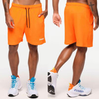 Zumba ZIN CON 2024 Mặc Quần Short Lưới Nam Funscape Multi Z2B00 0058