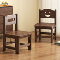 ZUOGUAN Ghế gỗ nhỏ rắn ghế tựa lưng nhỏ phòng khách bàn trà ghế gỗ thấp
