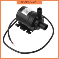 Zuoo 20W cho máy bơm nước chìm DC 12V chống nước Động cơ bơm năng lượng mặt trời 12V 800L H cho bể cá Đài phun nước cá cho bể cá