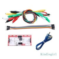 Zuoo Bộ Bảng Điều Khiển Chính Với Kẹp Cáp USB Cho Makey Thiết Thực Trẻ Em Quà Tặng Tụ Điện Bơm Động Cơ Phân Loại AC Bộ