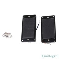 Zuoo Guitar Pickup Humbucker Cổ Cầu Có Khung Cho LP Đen 6String