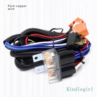 Zuoo H4 LED Rơ Le Dây Cho Ống Kính Máy Chiếu Hai Dẫn Bóng Đèn LED H4 Ổ Cắm Cáp Dây