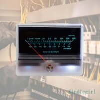 Zuoo Kỹ Thuật Số VU Ammeter Meter Header Công Suất Stereo Độ Chính Xác Mức Độ Khuếch Đại Công Suất Đồng Hồ Xả Flat Mixer Power Meter