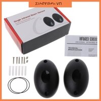 Zuoo Ngoài Trời Có Dây Hoạt Động Quang Điện Đơn Tia Hồng Ngoại Cảm Biến Rào Chắn Cho Cửa Cổng Cửa Sổ 12V Accessorie