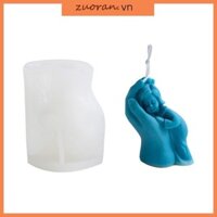 Zuoo Silicone DIY 3D Đúc Xà Phòng Handmade Đất Sét Trang Trí Khuôn