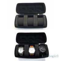 Zuoo Vòng Tay Màu Đen Lắc Tay Đồng Hồ Cuộn Du Lịch Cho Ốp Lưng Trang Sức Du Lịch Tổ Chức Túi Di Động Có Cuộn Có Thể Tháo Rời