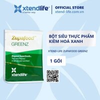 Zupafood GREENZ Xtend-Life bột siêu thực phẩm kiềm hoá xanh