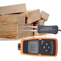 ZUQIEE PH Meter USB Digital Moisture Meter, Handheld Backlit LCD Display Detects Leaks and Moisture in Wood, Walls, Ceilings and Firewood