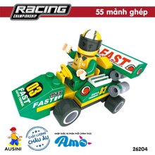 Đồ chơi đường đua rực lửa Ausini 26204 (55 mảnh ghép)