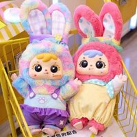 Zw [Authentic] Samuel (Samuel) Little Bear Bunny 's Happy Picnic Series Đồ chơi bất ngờ, Đồ trang trí búp bê hình chơi hợp thời trang