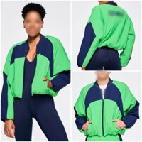 Zw Thể Dục Mặc Thể Thao Mặc Thường Ngày Nhảy Áo Dài Tay Áo Khoác Gió Phong Cách Mỏng