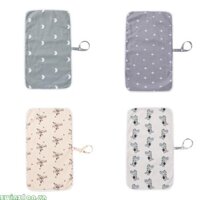Zwinz1aa Di Động Tã Đổi Miếng Lót Thân Thiện Với Da Tã Thay Đổi Thảm Cho Bé Giới Tính Trung Tính Hai Mặt Có Thể Gập Lại Pad f