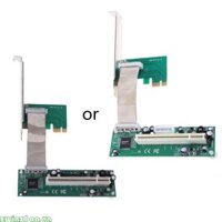 Zwinz1aa PCIE sang PCI cho thẻ chuyển đổi Express x16 Bộ chuyển đổi mở rộng PCI-E Bo