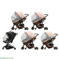 Zwinz1aa Xe đẩy trẻ em đa năng Lưới chống muỗi Mùa hè Lưới ruồi côn trùng để bảo vệ Lưới co giãn thoáng khí Foldi