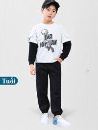 [ZXCVHS] Quần Dài Jogger Kaki Cho Bé Trai KooKoo Hai Mẫu Trơn Và Túi Hộp, Quần Dài Bé Trai