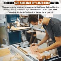 [Zxn] 6 Thớt Tre Dày 11x5 Inch Thớt Tre Số Lượng Lớn Gỗ Phục Vụ Charcuterie Ban Có Tay Cầm Đĩa Ăn Tối Khay Nhà Bếp Thớt Cho Thịt Bánh Mì Vegg