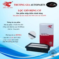 [ZYC] Lọc gió động cơ Honda City - Jazz RS [Mã: 17220-55A-Z01]