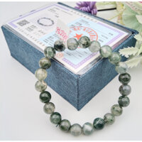 Zydeco Nước Cỏ Mã Não Vòng Tay Đá Tự Nhiên Nước Ngọt Cỏ Mã Não Vòng Tay Quà Tặng Nam Nữ Thích Hợp Quà Tặng Sinh Nhật Mẹ Quà Tặng