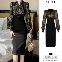 Zyht EraVogue Đầm Nữ Kem Đầm Hình Chữ A Đầm Satin Đầm Công Sở Đầm Hi-so Đầm Vintage Đầm Dự Tiệc Đầm Dạ Hội 21506