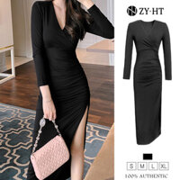 Zyht EraVogue Đầm Nữ Kinh Doanh Đầm Cao Cấp Đầm Sang Trọng Đầm Cưới Đầm Dự Tiệc Đầm Dạ Hội 5181