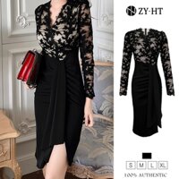 Zyht EraVogue Đầm Nữ Kinh Doanh Đầm Cao Cấp Đầm Sang Trọng Đầm Cưới Đầm Dự Tiệc Đầm Dạ Hội 20175