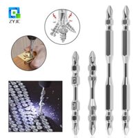 Zyjc 10 Cái / bộ Đầu Chữ Thập Bit Tua Vít Điện Đa Năng Chống Trơn Trượt